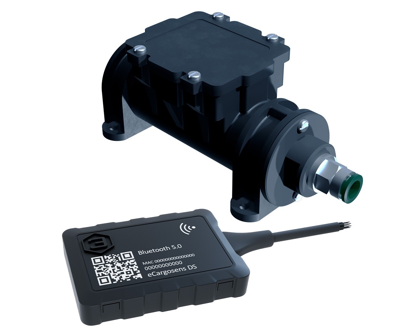 Беспроводная система контроля нагрузки на ось