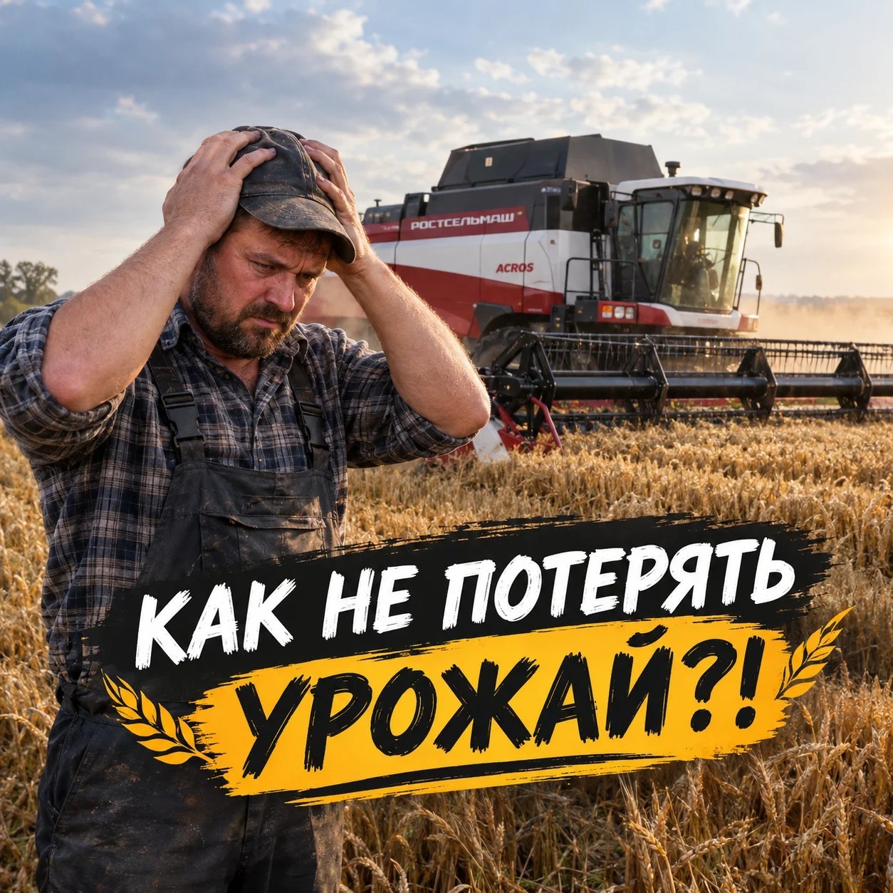 КАК НЕ ПОТЕРЯТЬ СВОЙ УРОЖАЙ?!