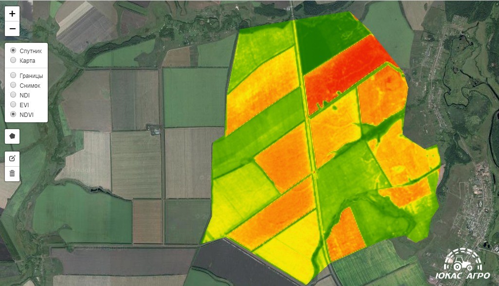 Составление электронной карты полей